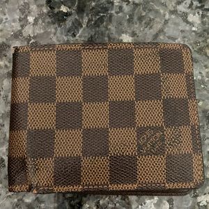 Louis Vuitton Classic Brown Damier Ebene Wallet